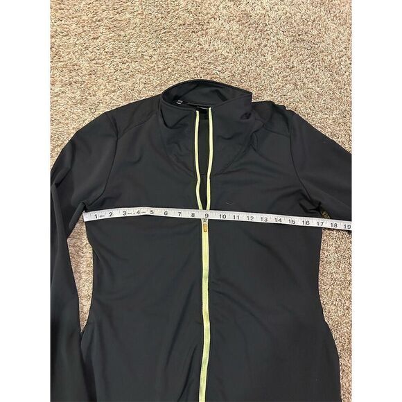 Under Armour Women's Full Zip Black Jacket Size S Standard Casual Long Sleeve - Picture 6 of 7
